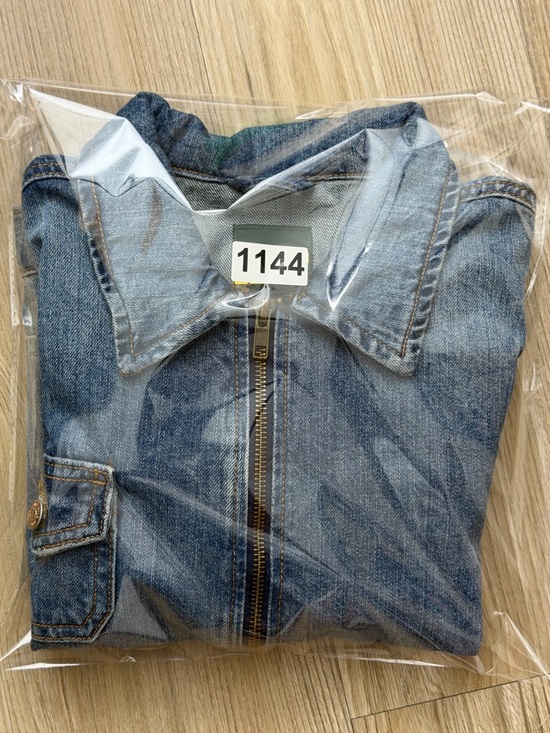 Wild Fable Women's Denim Utility Jacket - Light Wash - XS - Picture 8 of 8